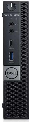 Dell OptiPlex 5060 Micro Desktop Computer | Hexa Core Intel i5 (2.1) | 16GB DDR4 RAM | 512GB PCIe | Windows 11 Professional | Dell OptiPlex Home or Office PC (Renewed)