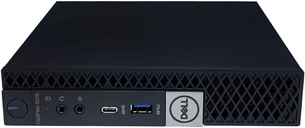Dell Optiplex 5070 Micro Desktop PC Intel i5-9500T, 32GB DDR4 New 512GB M.2 NVMe SSD, WiFi BT HDMI New KB & Mouse Windows 11 Pro (Renewed)