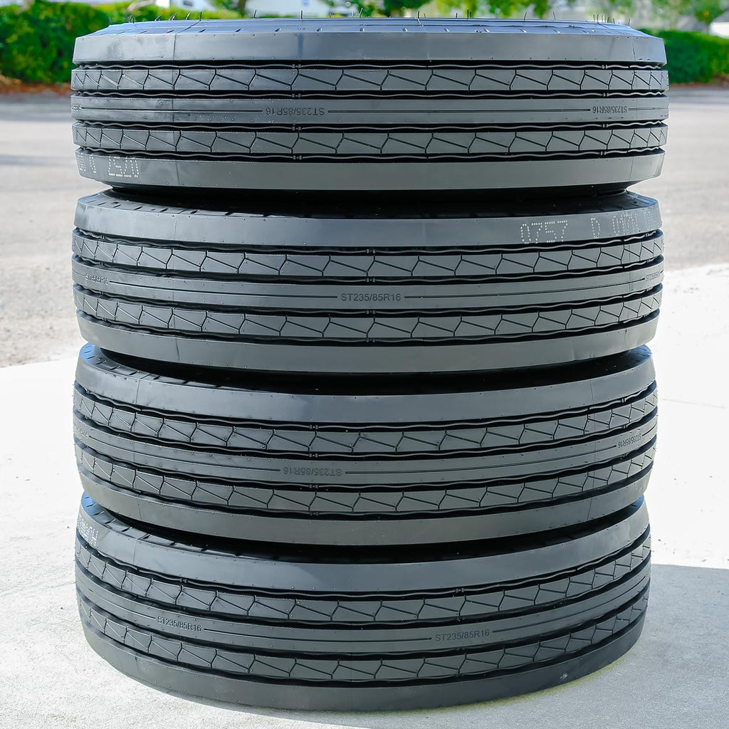 Nebula Grand Trailer-N' 001 All Steel Heavy Duty Premium Trailer Radial Tire-ST235/85R16 235/85/16 235/85-16 133/128L Load Range H LRH 16-Ply BSW Black Side Wall