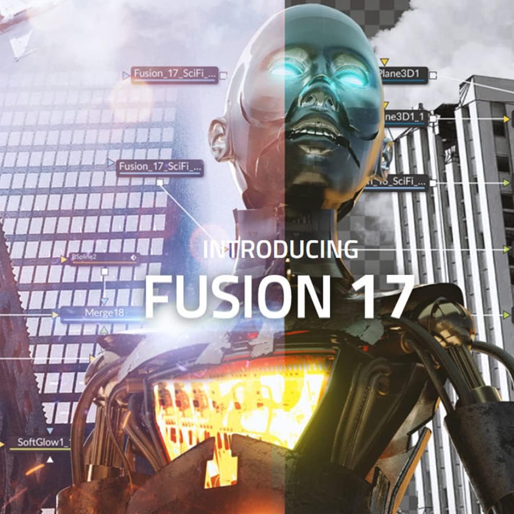 Blackmagic Design Fusion 9 Studio Software for Mac and Windows (License Dongle, Electronic Download)