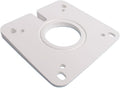 SEAVIEW Direct Radar Mount Angled Wedge | 4° Angle Below Horizontal for Improved Radar Performance | Pre-drilled for Major Radar Brands | Marine-Grade Polymer Construction