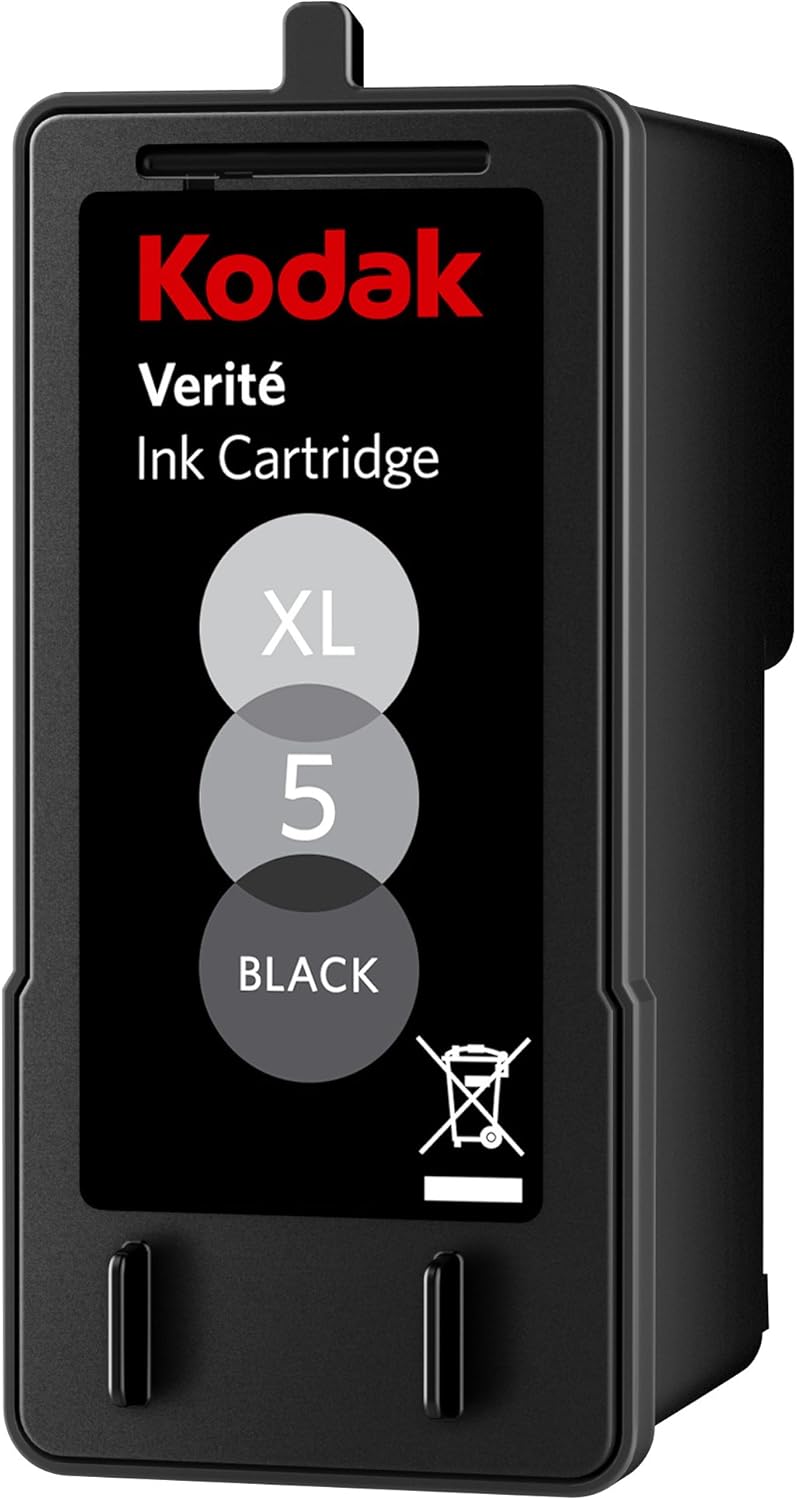 Kodak Verite 5 Replacement Inks (ALK1UA) XL Black Ink Jet Cartridge compatible to V50, V55, V55W Eco, V55 Plus, V60 Eco, V640 Eco, V64 Series, V65 Eco, V65 Plus