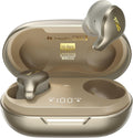 TOZO Golden X1 Wireless Earbuds Balanced Armature Driver and Hybrid Dynamic Driver, Bluetooth Headphones OrigX Pro, LDAC & Hi-Res Audio Wireless, Noise Cancellation Headset Champagne
