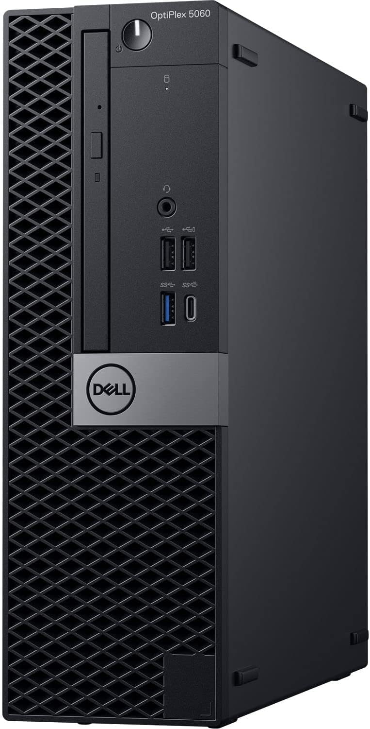 Dell Optiplex 5060 Desktop Computer | Hexa Core Intel i5 (3.2) | 16GB DDR4 RAM | 1TB SSD Solid State | Windows 11 Professional | Home or Office PC (Renewed), Black