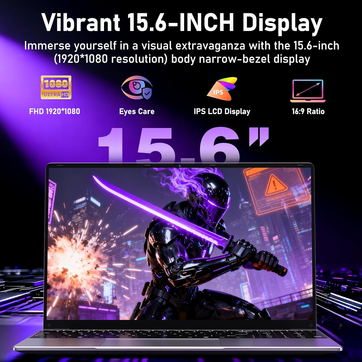 2026 Gaming Laptop,15.6" Windows 11 Pro Laptops Computer with Office 365,16GB RAM 1TB SSD,Intel core i7(Up to 3.9GHz),Backlit Keyboard,Mini HDMI,cam|Mic,Portable Thin for Gming College Student Work