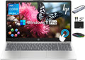 HP 15.6" Touchscreen Pavilion Laptop Computer, 16GB RAM, 1TB Storage (500GB SSD + 500GB Ext), 10-Core Intel i5 Processor, Wi-Fi 6E, Windows 11 Pro with Lifetime Microsoft Office, MarxsolAccessory