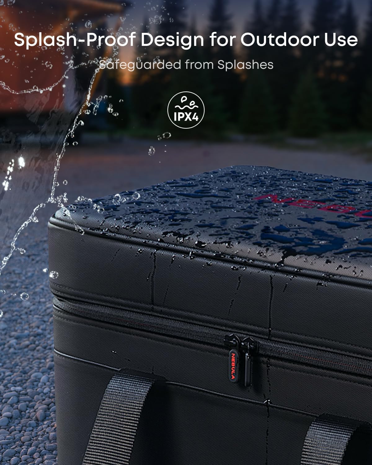 NEBULA X1 Carry Case, Designed X1 Bundle, All-in-One Storage, IPX4 Waterproof, Durable and Drop-Proof, Premium Quality, Hand and Shoulder Straps, Travel-Ready for Portable Outdoor Use