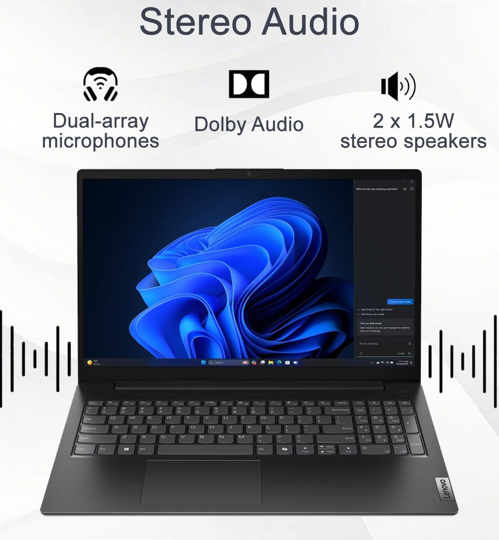 Lenovo Laptop Computer for Business & Student, 15.6" FHD, Intel 10-Core i7-240H (> Ultra 7 155U), 32GB DDR5, 1TB SSD, V Series Beat Ideapad, Webcam w/Shutter, Numeric Keypad, Win 11 Home w/Copilot