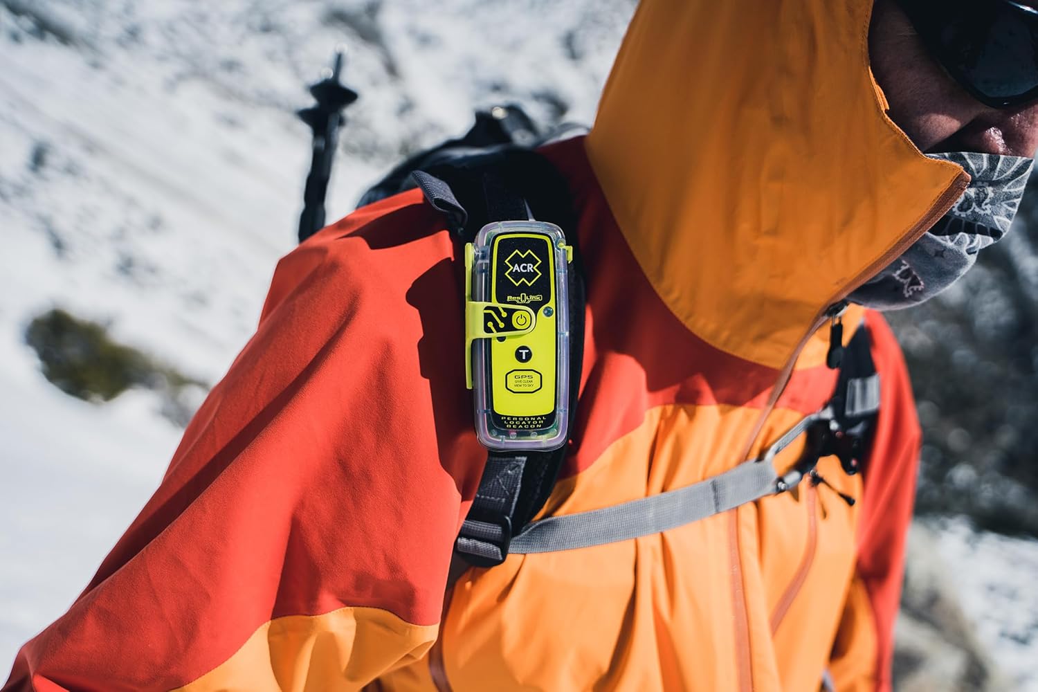 ACR ResQLink 400 - SOS Personal Locator Beacon with GPS and Global Coverage - Designed to Alert Search and Rescue Efforts for Any Outdoor Emergency - Ideal for Hiking, Hunting, Boating, Fishing