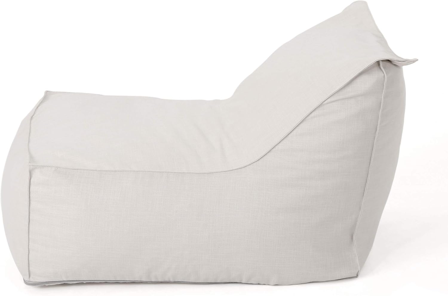 Christopher Knight Home Frank Indoor Khaki Fabric Bean Bag Lounger