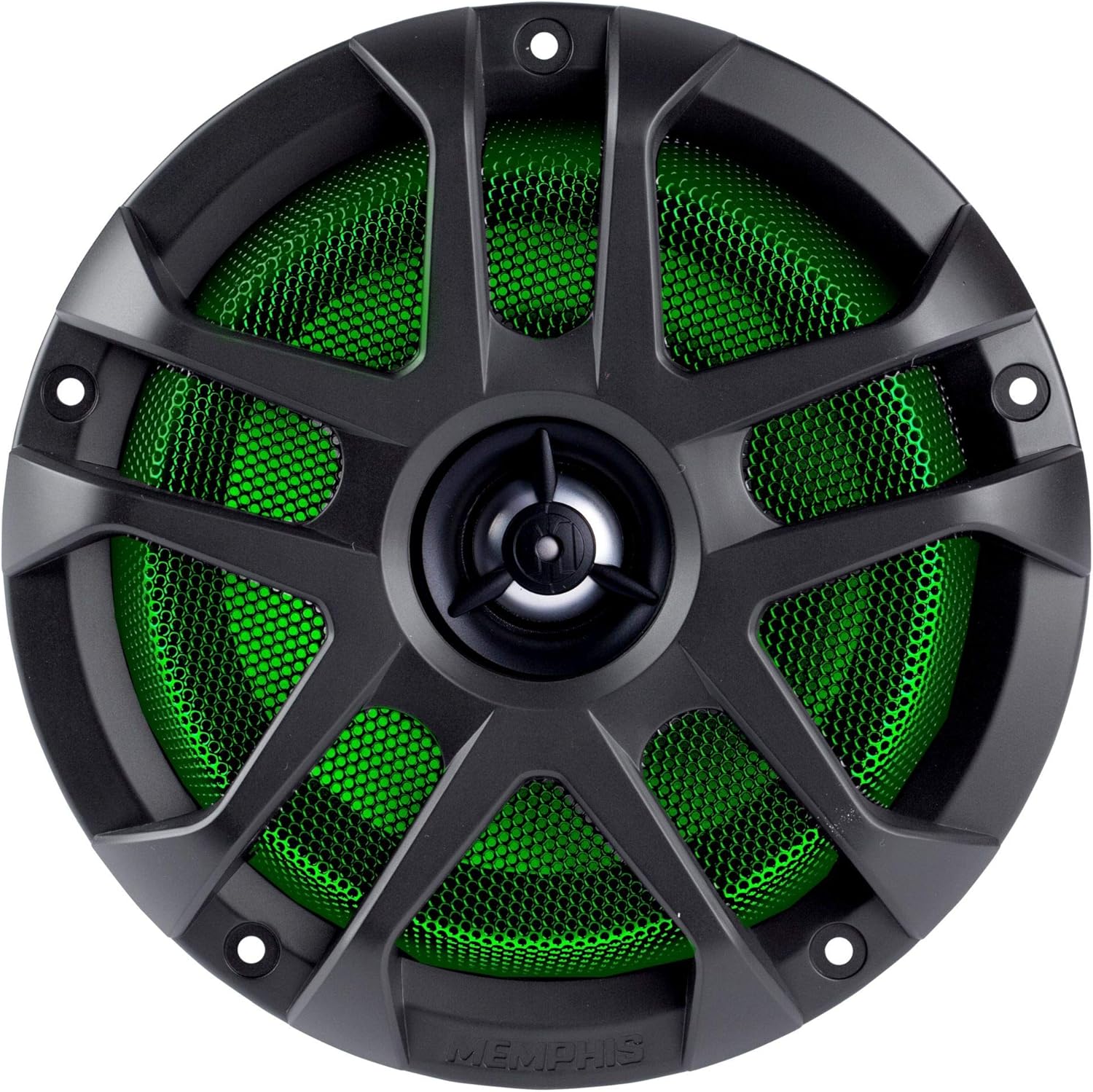 Memphis MXA60L MXA 6.5" Marine Grade Coaxial Speakers w/RGB LED - Pair