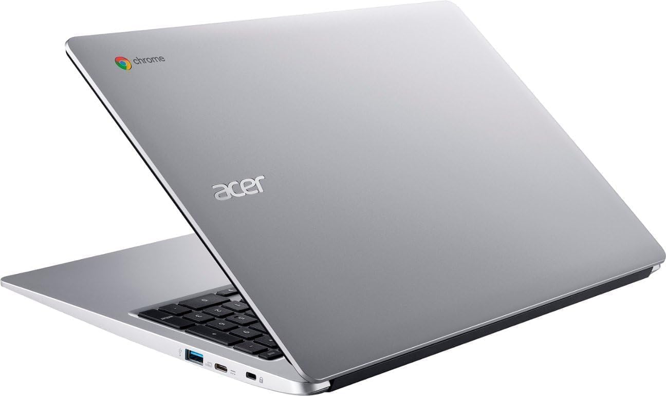 acer Chromebook 315 Laptop, 15.6" HD Display, Intel Celeron N4020(Up to 2.8GHz), 4GB RAM, 64GB eMMC, Intel UHD Graphics, 12.5H Long Battery, WiFi, Bluetooth, Chrome OS