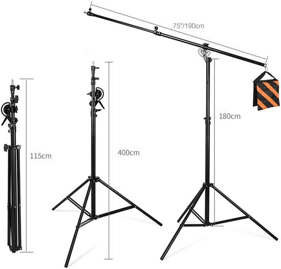 Godox 3 Pack SK400II 1200Ws 2.4G Speedlite Studio Flash Strobe Monolight Bowens Mount Kit for Studio Shooting, Location and Portrait Photography with Softbox, Light Stand, Barn Door Kit, Carrying Case