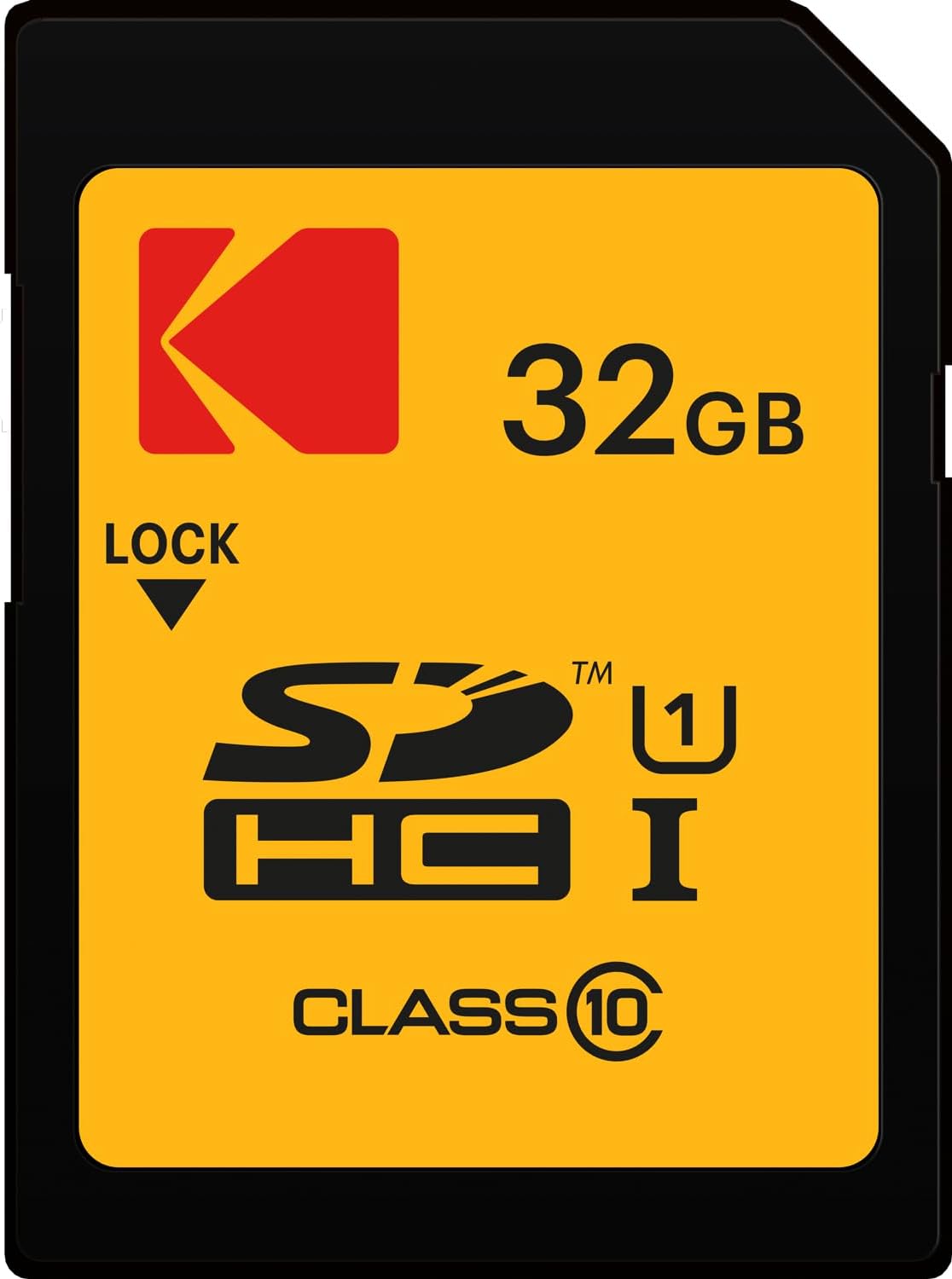 Kodak 32GB 10-Pack SDHC Card, UHS-I U1 V10 Premium, up to 85MB/s Read Speed, for Full HD Video and High-Resolution Pictures, Compatible with SDHC Standard (10-Pack)