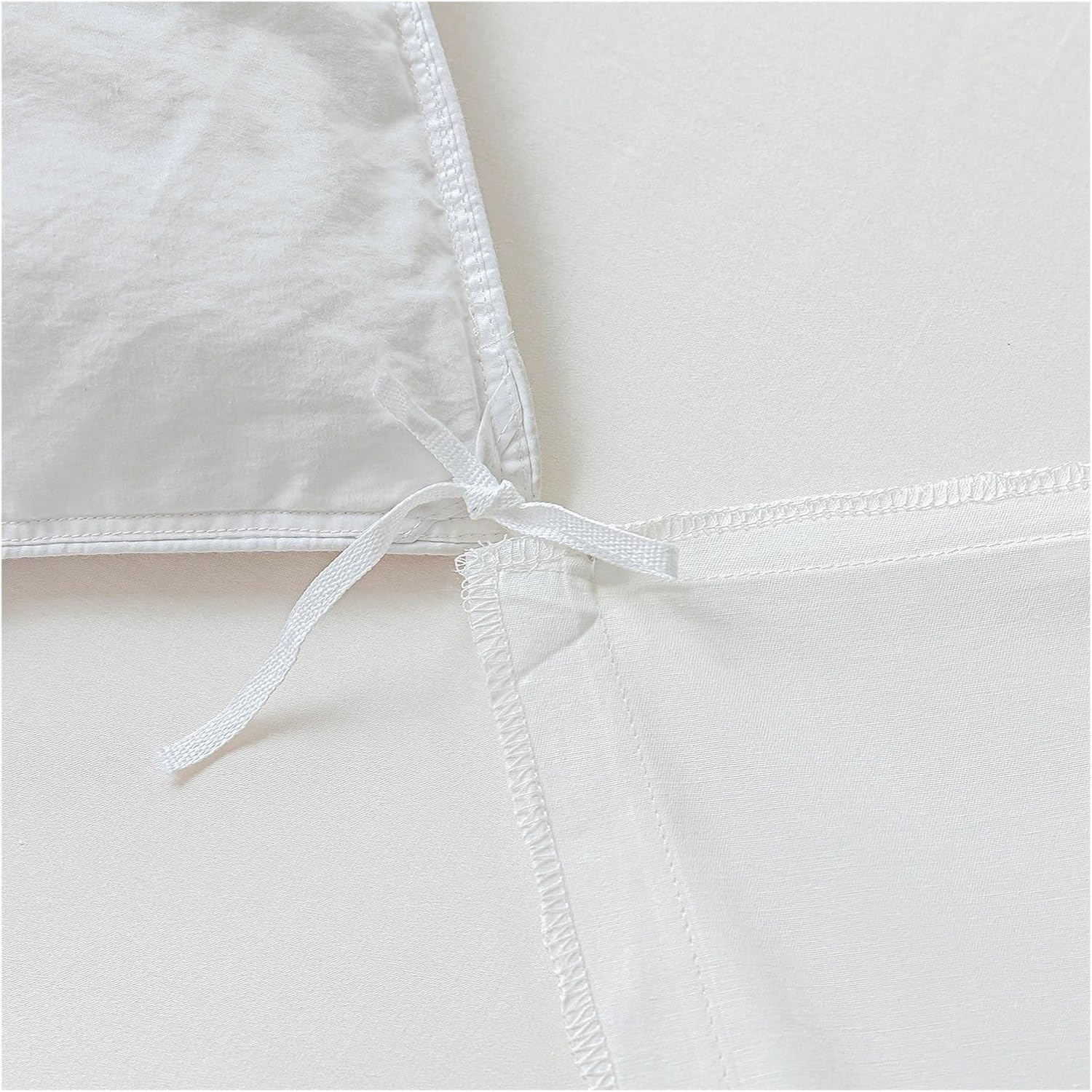 MaiyO 3 Piece Bed Sheet Pillowcase Cotton Bedding Solid Color Twin Single Queen Size,duvets