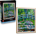 LEGO Art Claude Monet – Bridge Over a Pond of Water Lilies - Building Sets for Adults, Ages 18+ - Wall Decor for Living Room or Home Office - Gift for Women & Men - 31220