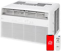 LG 8,000 BTU Smart Window Air Conditioner with Dehumidifier, 115V, Window AC for Medium Rooms up to 350 Sq. Ft., Window Unit AC with Remote Control, 3 Speeds, Auto-Restart, 24-Hour Timer, White
