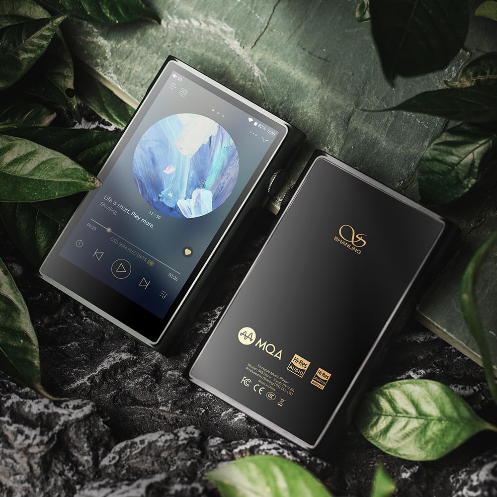 SHANLING M3 Ultra Android 10 Player Portable MP3/MP4 Player M3U High Resolution Audio,Bluetooth 5.0 Audio Player ES9219C 4.2in LCD Touch Screen 5G DAC/AMP Android 10 3.5mm&4.4mm Output