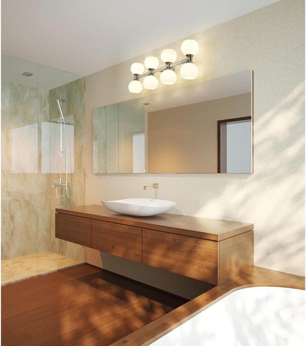 Z-Lite 494-8V-BN Artemis Vanity, 8-Light 480 Total Watts, Brushed Nickel