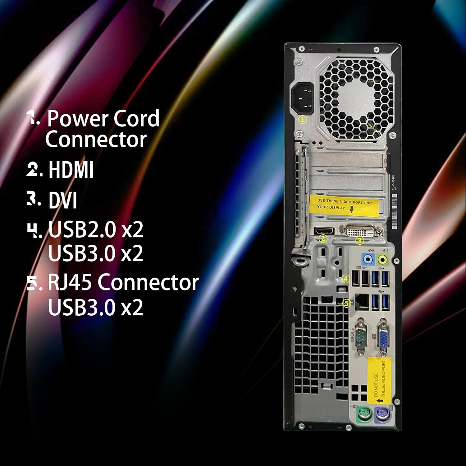 HP RGB Gaming Desktop Computer, Intel Quad Core I5-6500 up to 3.6GHz, GeForce GT 1030 2G GDDR5, 16GB DDR4, 512G SSD, RGB Keyboard & Mouse, 600M WiFi & Bluetooth 5.0, Windows 11 Pro (Renewed)