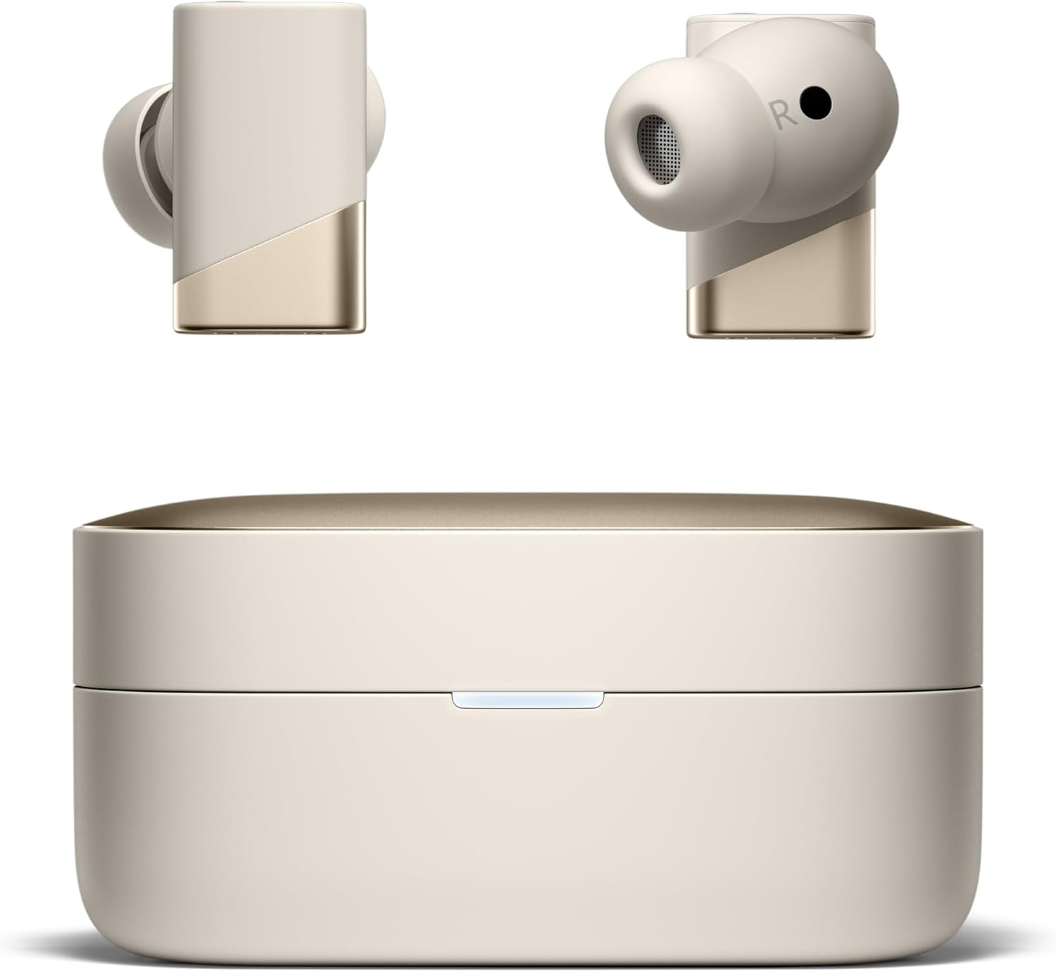Status Pro X Wireless Earbuds, Triple Speaker Driver, Hi-Res Audio with LDAC, 52dB ANC, 6 Beamforming Mics with VoiceLoom AI for Clearest Calls (Moonbeam)
