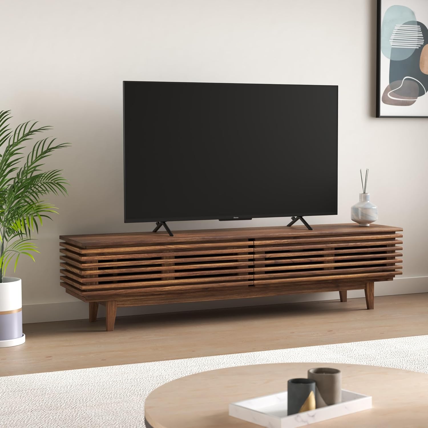 Hisense ULED 4K Premium 55U6H Quantum Dot QLED Series 55-Inch Smart Google TV, Dolby Vision Atmos, Voice Remote, Compatible with Alexa (2022 Model), Black