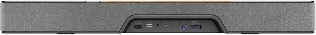 Klipsch Flexus CORE 100 2.1 Channel Powered by Onkyo Bluetooth Sound Bar with Dolby Atmos and Custom Tuned Bass - Walnut, 28" W