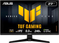 ASUS TUF Gaming 27”1080P Monitor (VG279QM5A) – Full HD (1920 x 1080), 240Hz, 0.3ms, Fast IPS, G-SYNC Compatible, Extreme Low Motion Blur Sync, 99% sRGB, DisplayWidget, Gaming AI, 3 yr Warranty