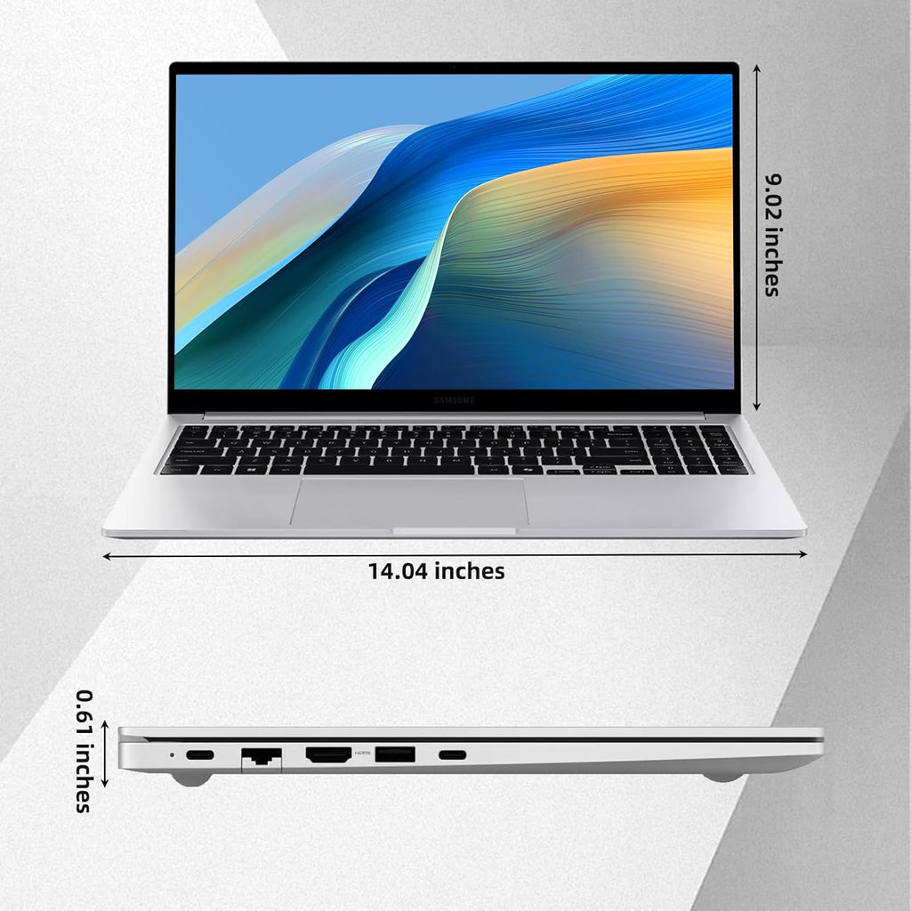 Samsung Galaxy Book4 Business Laptop - 15.6" FHD Display, Intel 10-Core 7-150U(Beats i7 1355U), 16GB RAM, 1TB SSD, Win 11 Pro + Free Office 365 for The Web, Backlit Keyboard, Fingerprint