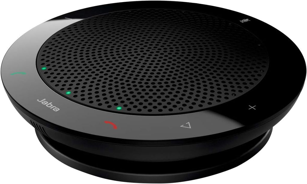 Jabra 7410-209 Model Speak 410 USB Speakerphone, Plug and Play Solution, Works with All PCs, Outstanding Sound Quality, Full Compatibility with UC Systems & VoIP Clients, LED Indicators