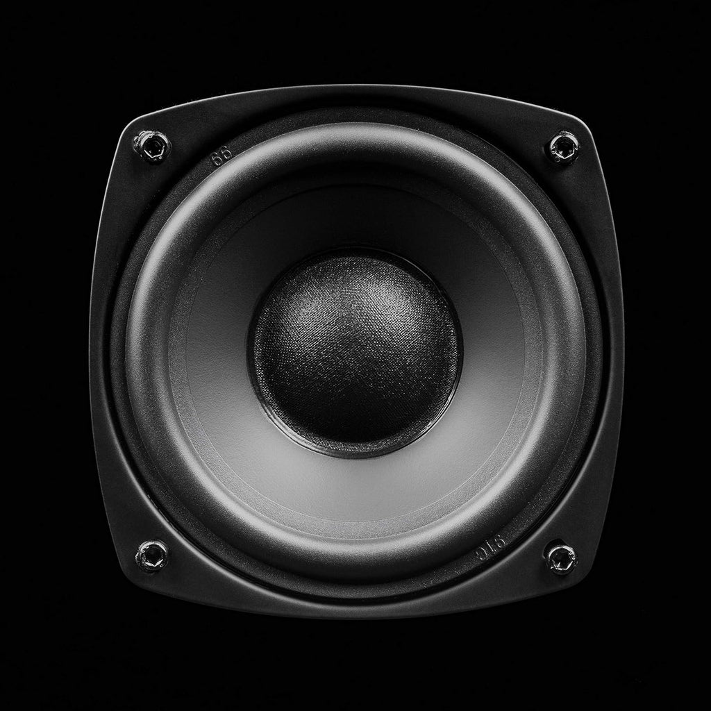 Fluance Elite High Definition Compact Surround Sound Home Theater 5.0 Channel Speaker System Including 2-Way Bookshelf, Center Channel and Rear Surround Speakers - Black Ash (SX50BC)