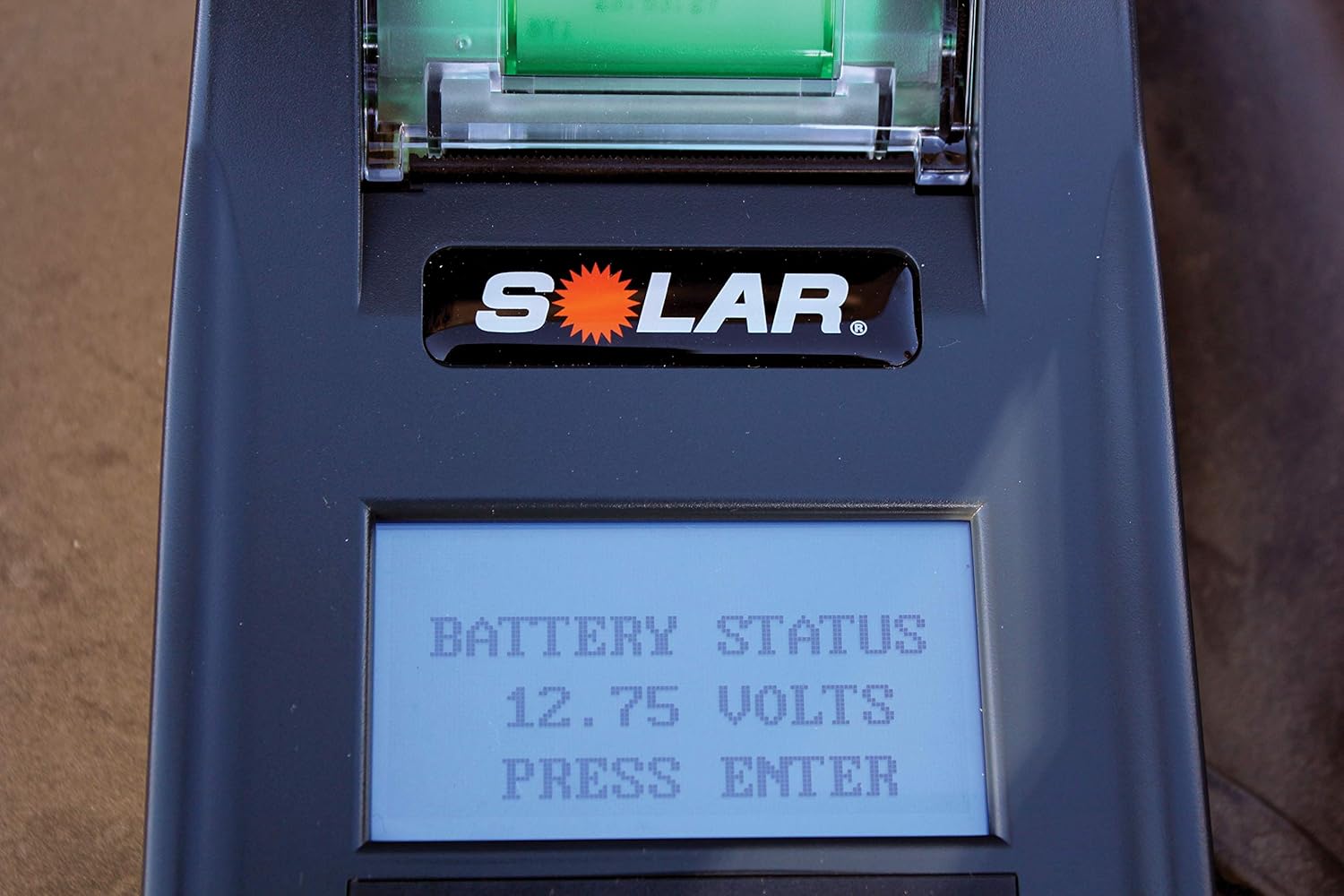Clore Automotive SOLAR BA327 20-2000 CCA Electronic Battery and System Tester with Printer, One Size, Factory