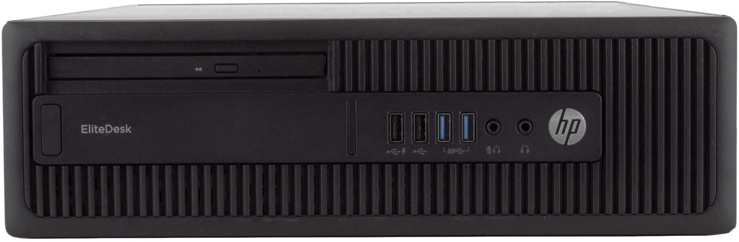 HP EliteDesk 800 G2 Business Desktop, Intel Core i7 6700 3.4Ghz, 32GB DDR4 RAM, 1TB SSD Solid State Drive, Windows 11 Pro (Renewed)