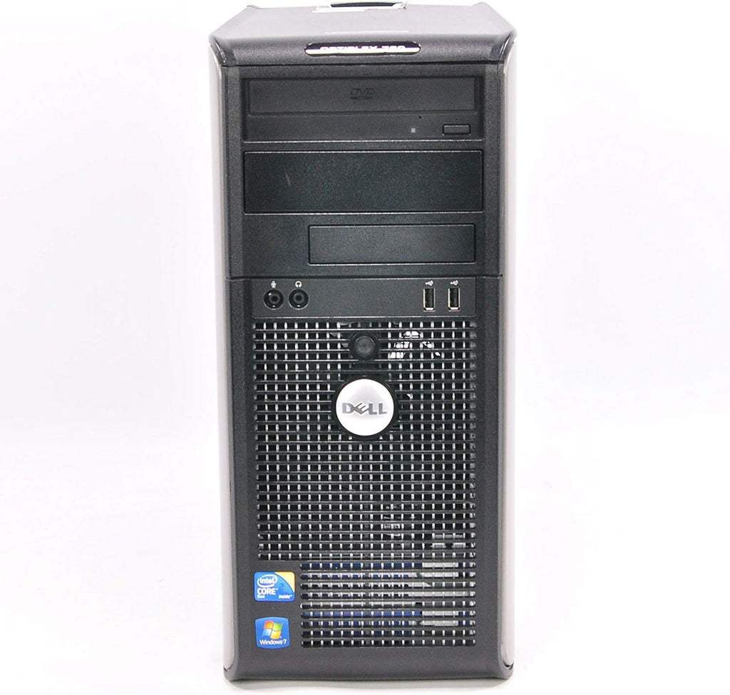 DELL Optiplex, Intel Core 2 Duo 2600 MHz, 500Gig Serial ATA HDD, 2048mb Memory, DVD ROM, Windows XP Professional-Power Cord (Renewed)'