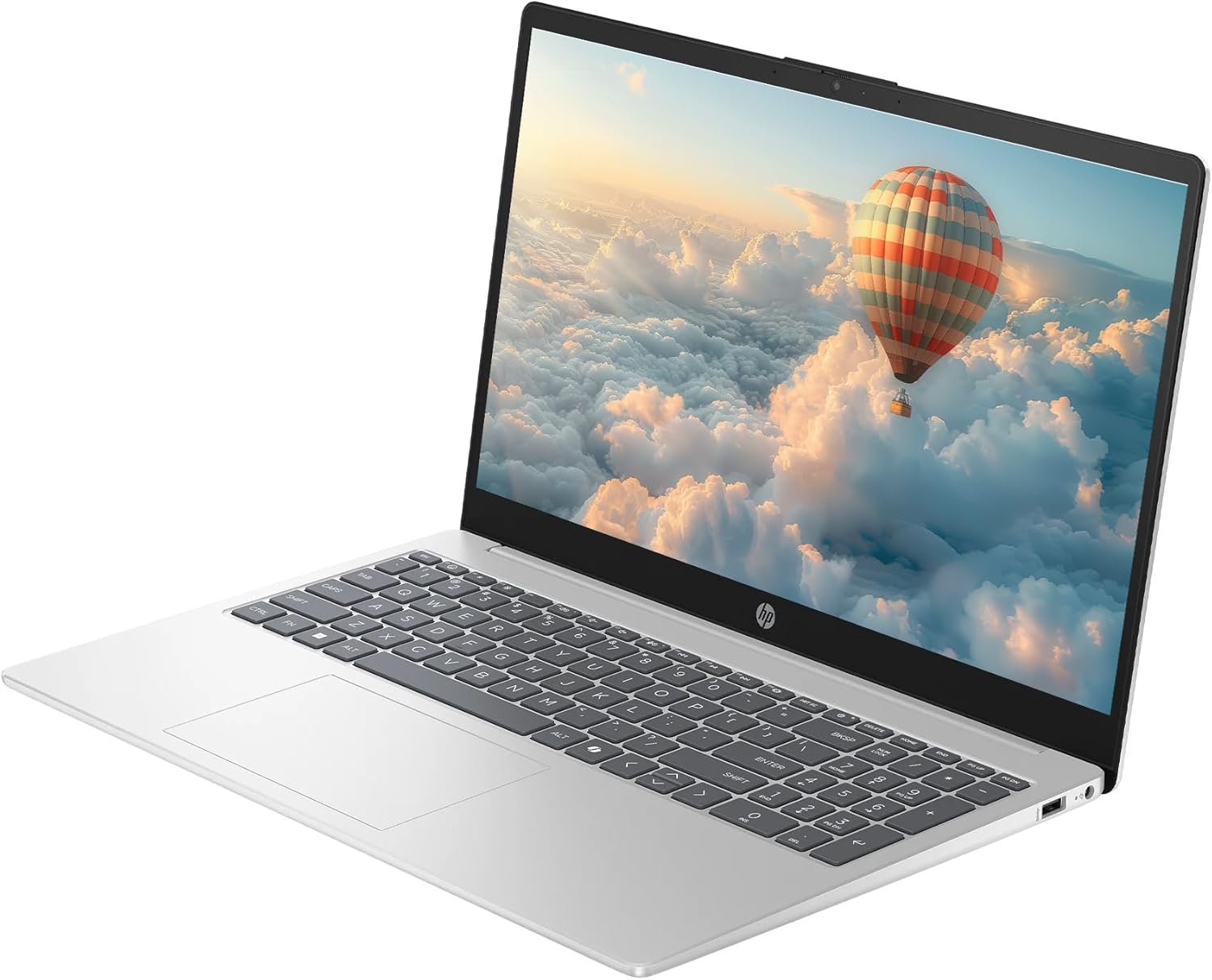 HP 15.6" FHD Touchscreen Business Laptop Computer, 14-Core Intel Core Ultra 5 125H Processor, 8GB RAM 256GB SSD, Windows 11, Intel Arc Graphics, Numeric Keypad, NLY Earphones & 8-in-1 Hub, Silver